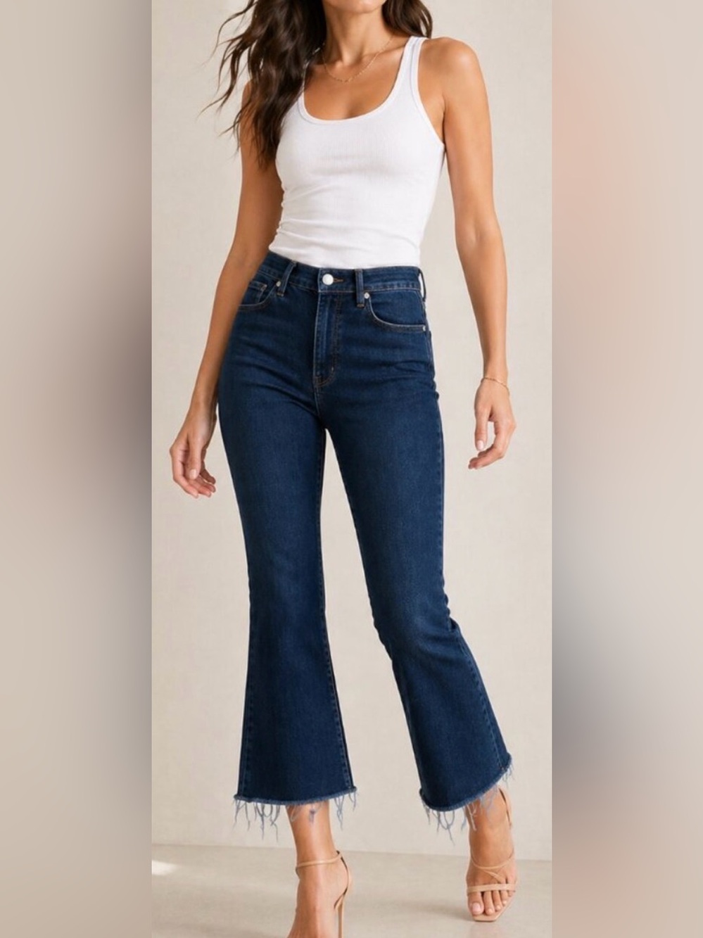 Frame Le Crop Flare jeans